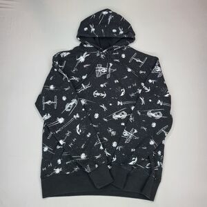 Starwars Black Graphic Hoodie